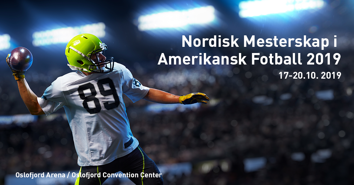 Nordisk Mesterskap i Amerikansk Fotball 17-20.10.2019
