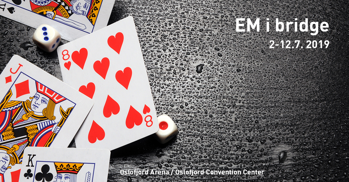 Ungdoms-EM i Bridge 2-12. juli 2019