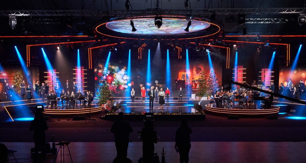 Julekonsert i vårt hybrid studio