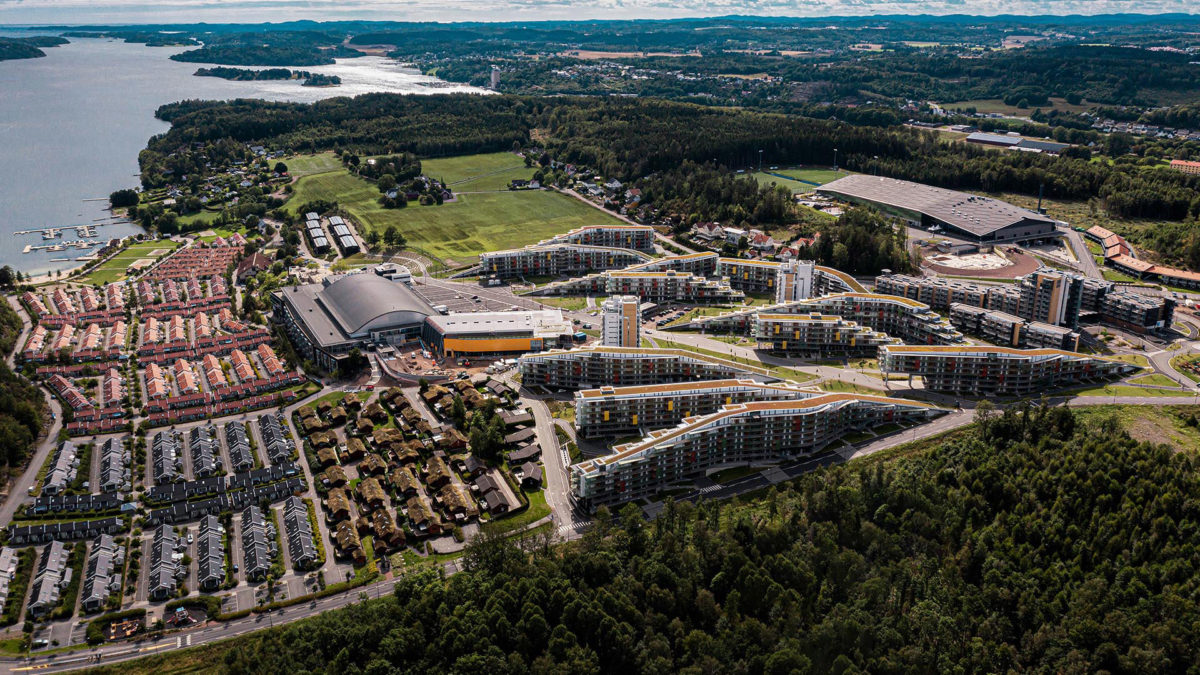 Oversiktsbilde av Oslofjord Convention Center