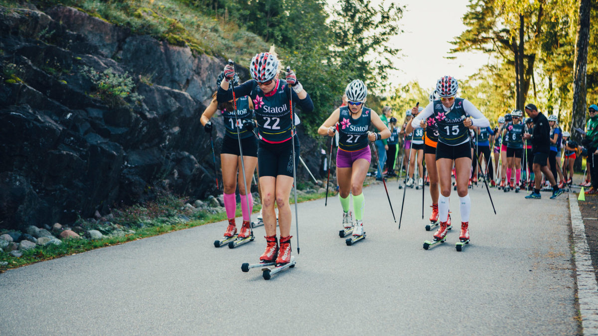 Treningssamling på rulleski